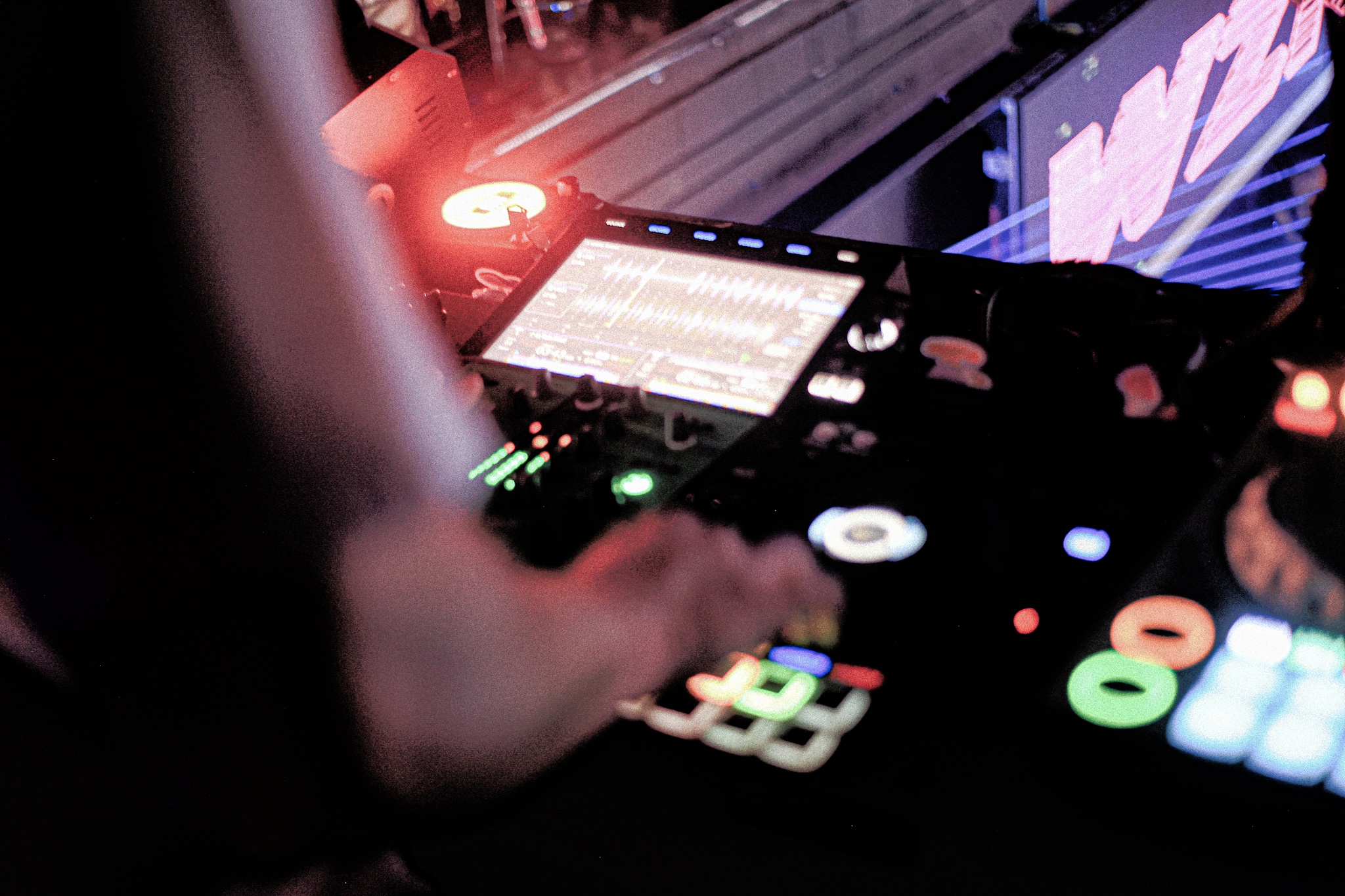 DJ WZRD at Cultura, Capitol Hill Seattle, nightlife photography